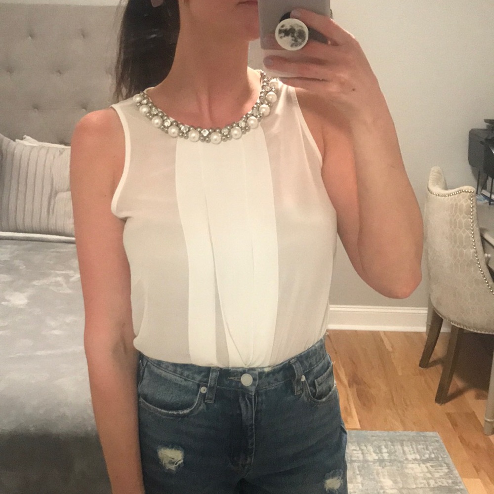 Forever 21 detailed tank top